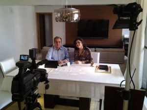 Entrevista para  o quadro "Você nas redes sociais" do Programa Maçonaria Em Foco com Aparício Donizet