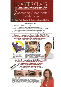 I Master Class de Dermopigmentação