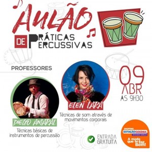 Aulão de práticas percussivas