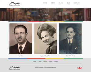 Site - Memória Virtual da Família Rassi - HOMENAGEADOS