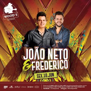 2 Sexta Woods - João Neto & Frederico - Eflyer.