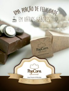 As famosas pipocas gourmet se juntam a novos sabores, embalagens e layout mais leve na marca e franquia - PopCorn Gourmet. 4