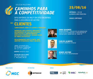Convite Ciclo de Palestras - Clientes