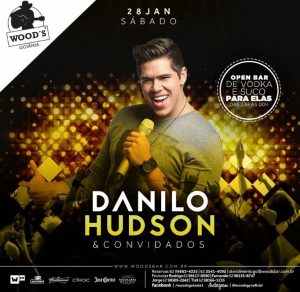 Sábado Woods - Show com Danilo Hudson - Convidados - Eflyer