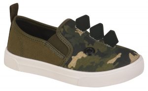 Molekinho slip on em lona camuflada e aplique 3D 2133.102 - R$ 74,90 numeracao do 19 ao 26 - SAC 51 3584 2200 (5) (1)