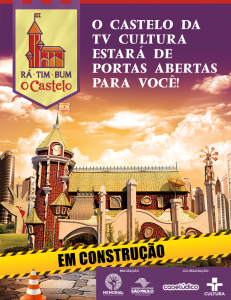 Rá-Tim-Bum O Castelo - Em construção