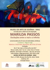 Convite exposição Marilda Passos