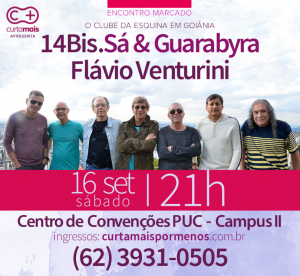 Eflyer do Show - Encontro Marcado - no Sábado, 16 de setembro de 2017, no novo Teatro da PUC - Campus 2.