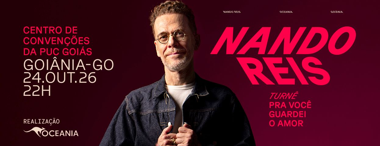 Nando Reis apresentará sua nova turnê – “Pra Você Guardei o Amor”