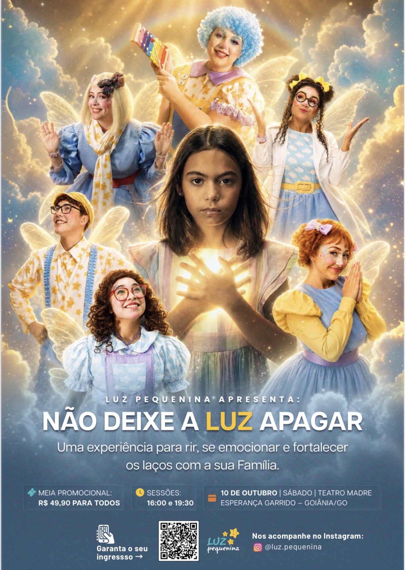 “Não Deixe a Luz Apagar” une humor, música e uma aventura entre o céu e a Terra sobre os laços familiares