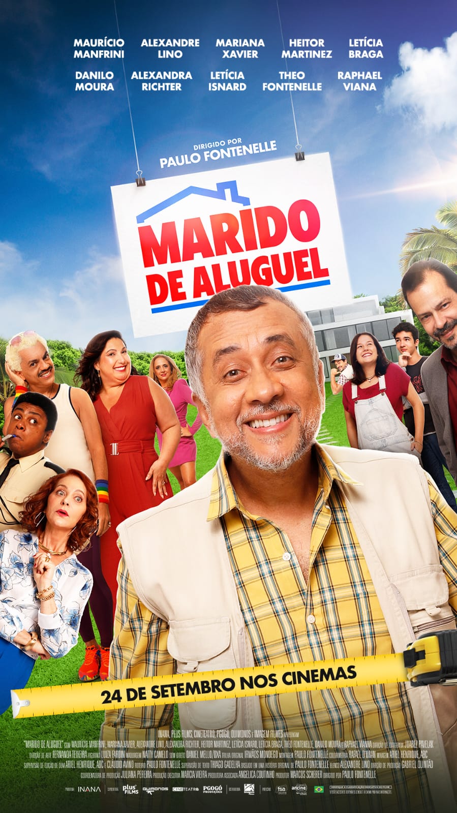 Alexandre Lino integra elenco de Marido de Aluguel, nova comédia de Paulo Fontenelle