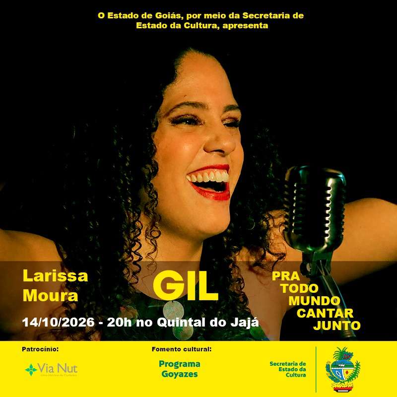 Larissa Moura canta Gilberto Gil no Quintal do Jajá