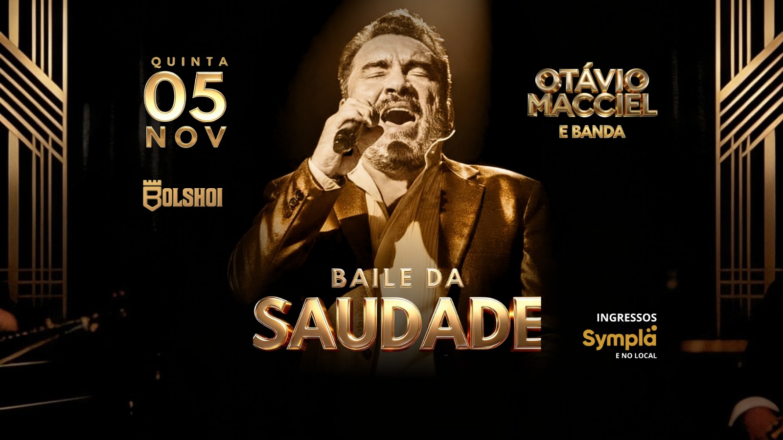 Baile da Saudade com Otávio Macciel e Banda no Bolshoi Pub