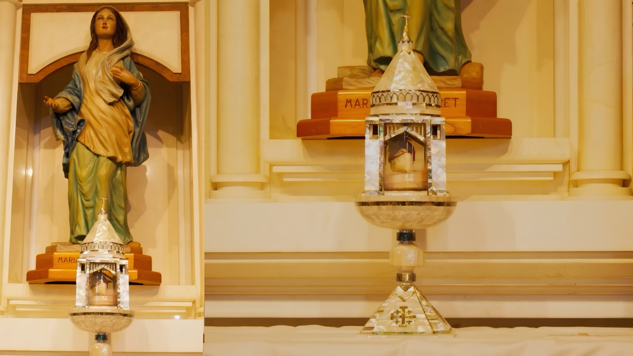 Imagem de Nossa Senhora de Nazaré vinda de Israel e relíquia da Gruta da Anunciação visitarão Paróquia Nossa Senhora da Assunção em Goiânia